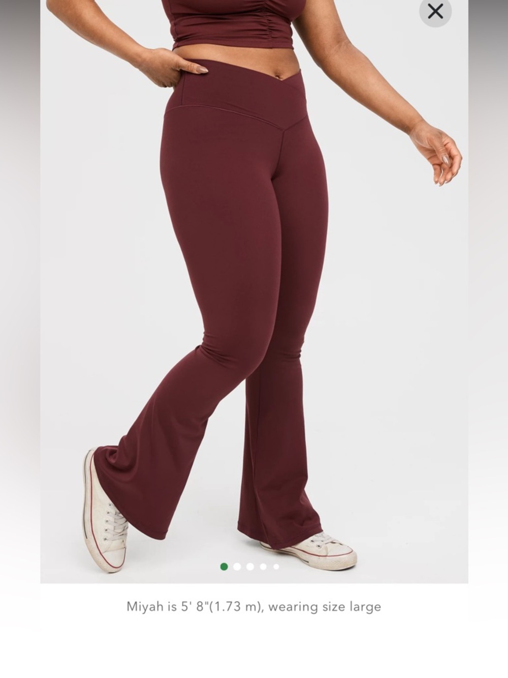 OFFLINE By Aerie Real Me High Waisted Crossover Flare Legging